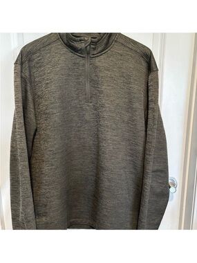 Schmidt Workwear Mens Long Sleeve 1/4 zip Pullover Cabincore 2XL